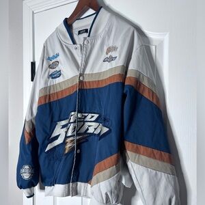 Red Storm Jacket with Embroidered Logos
Men’s Large